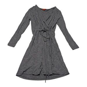 Gray Wrap Dress Size Large